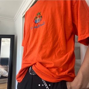 Orange South Beach, Florida Tee - Men’s Large